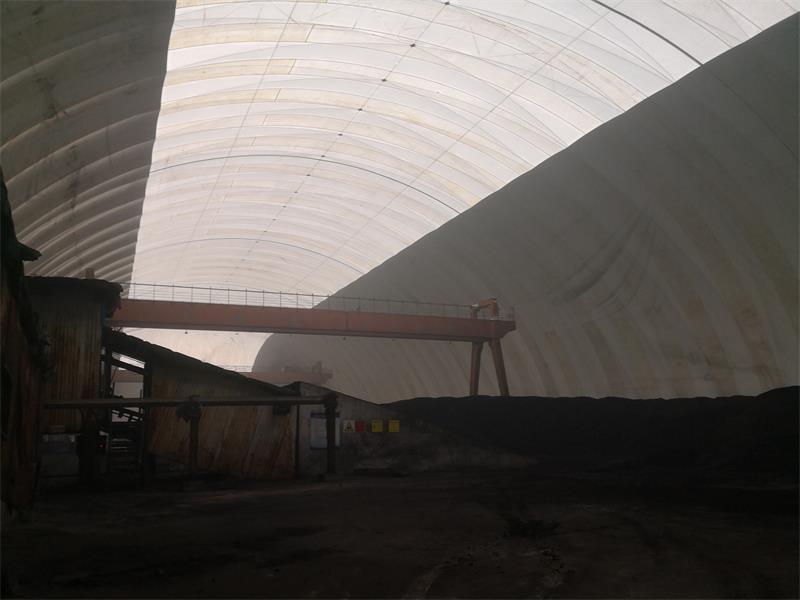 建筑擁抱創新科技，再造環保“奇跡”-氣膜煤場